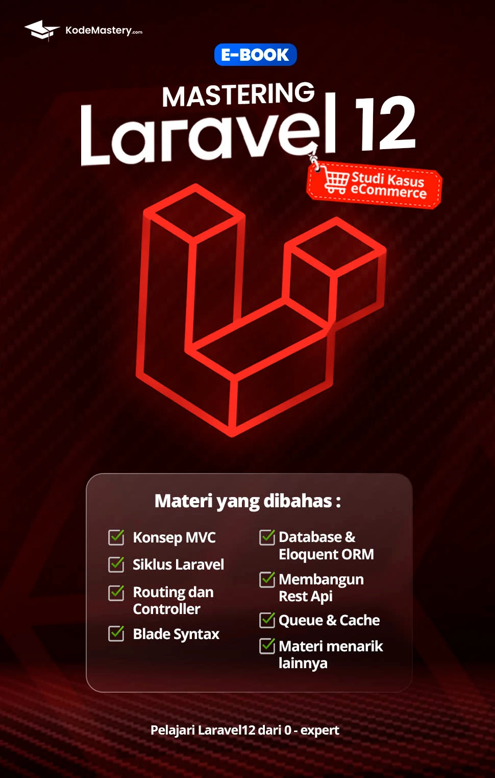 Belajar Laravel: Membangun Website e commerce Terintegrasi Midtrans dan Raja Ongkir thumbnail